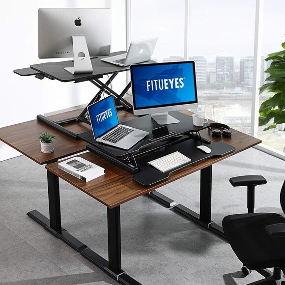 FITUEYES Height Adjustable Standing Desk 32” - Picture 2 of 5